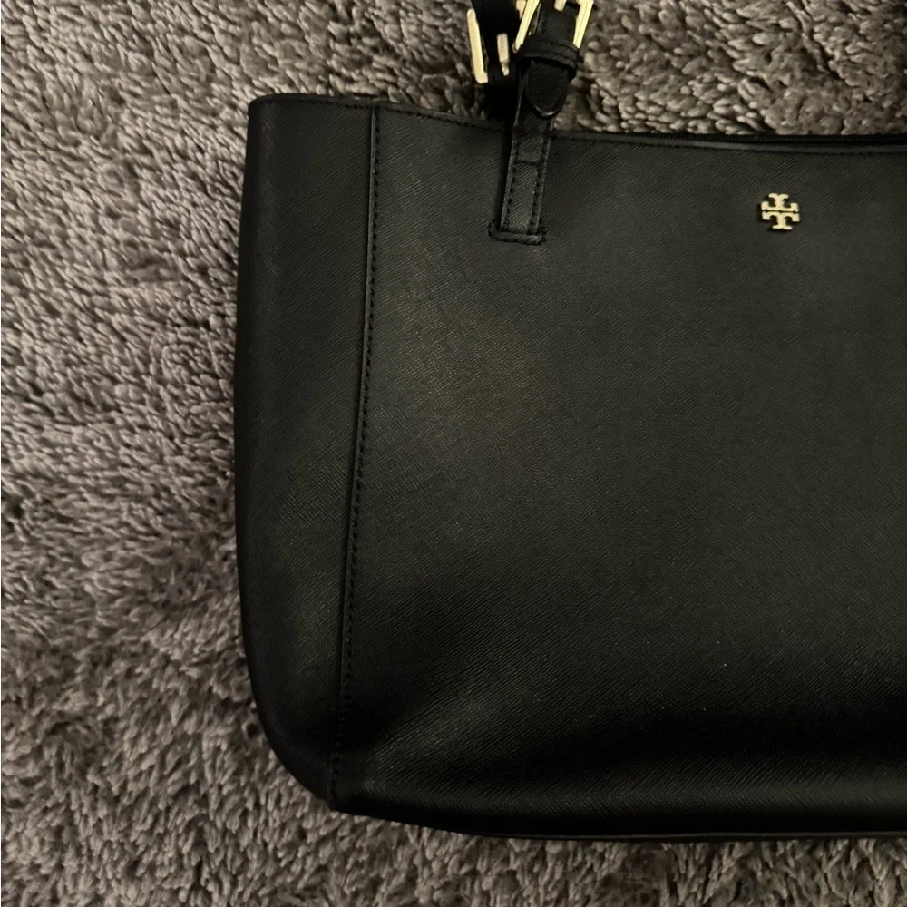 TORY BURCH York Buckle Steffiano Leather Tote